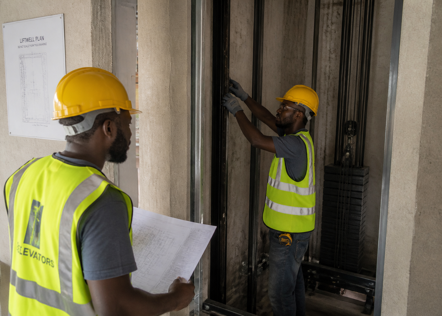 Multi-Story Elevator Installation & Access Card Integration